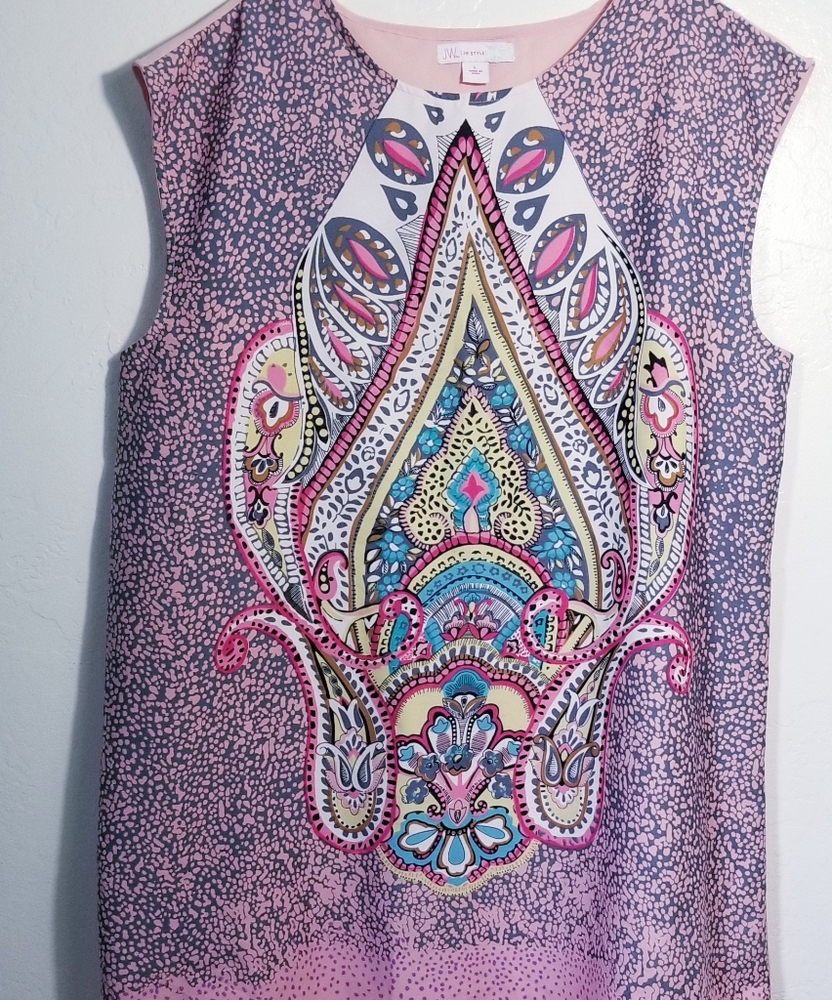 Johnny Was JW Style Tunic Tank Top